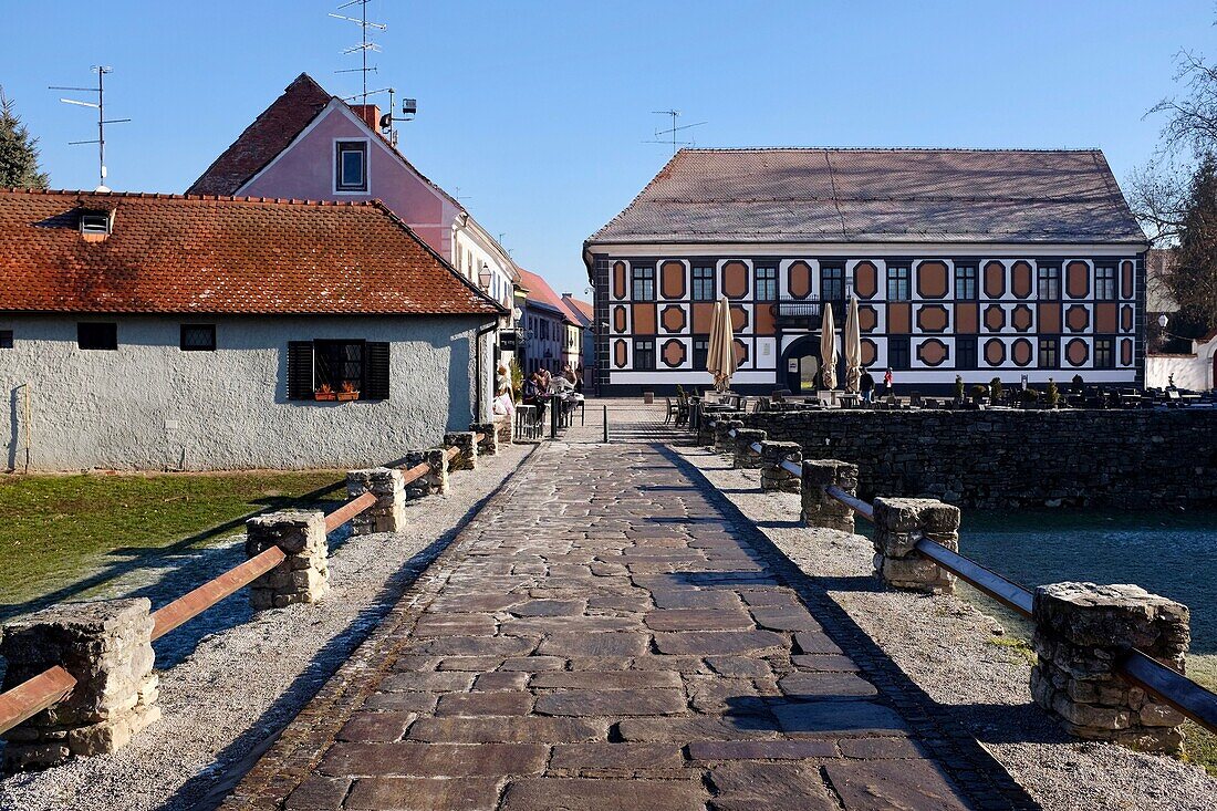 Kroatien, Gespanschaft Varazdin, Varazdin, Stari Grad (Altstadt)