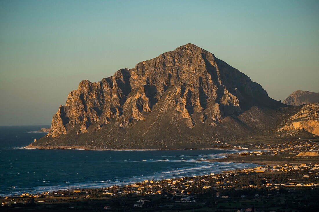 Italy, Sicily, Cornino, Monte Cofano