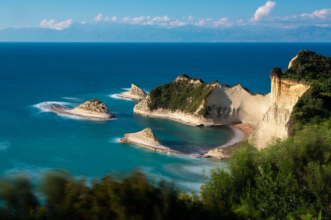 Griechenland, Ionische Inseln, Korfu, Kap Drastis bis Sidari