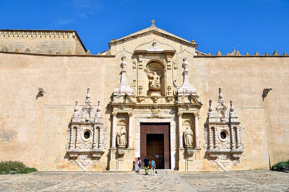 Spanien, Katalonien, Provinz Tarragona, Conca de Barbera comarca, Vimbodi, La ruta del Cister, Kloster Santa Maria de Poblet, von der UNESCO zum Weltkulturerbe erklärt