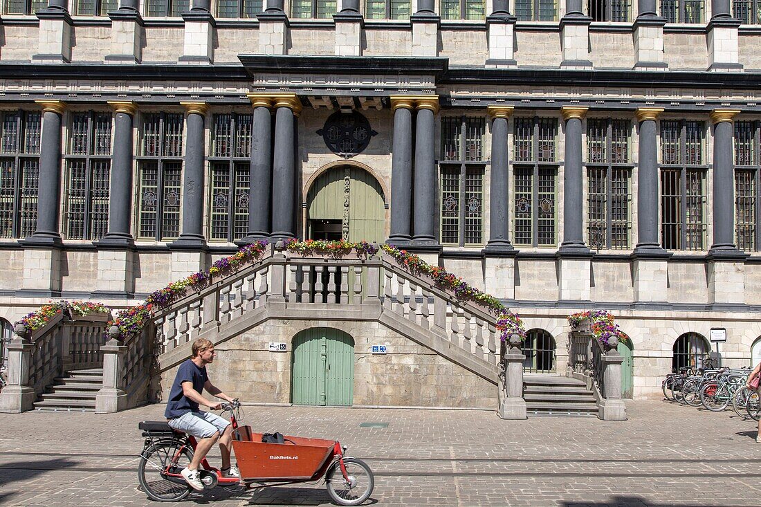 Belgium, East Flanders, Ghent, city Hall