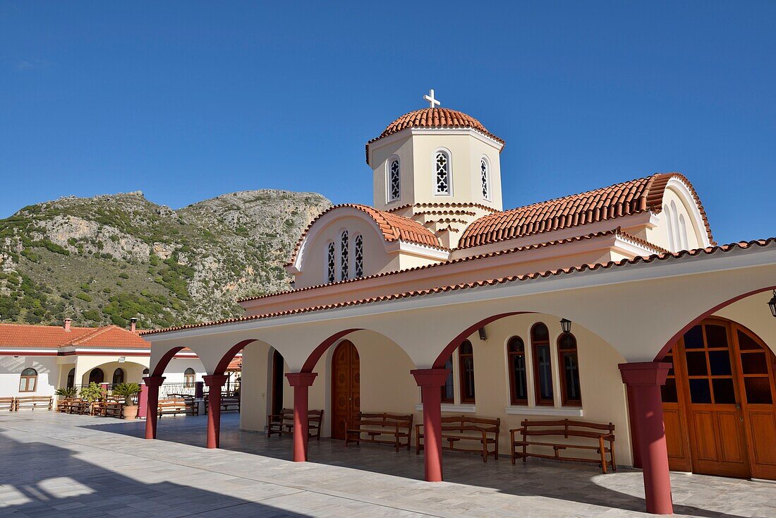 Greece, Crete, Spili, monastery