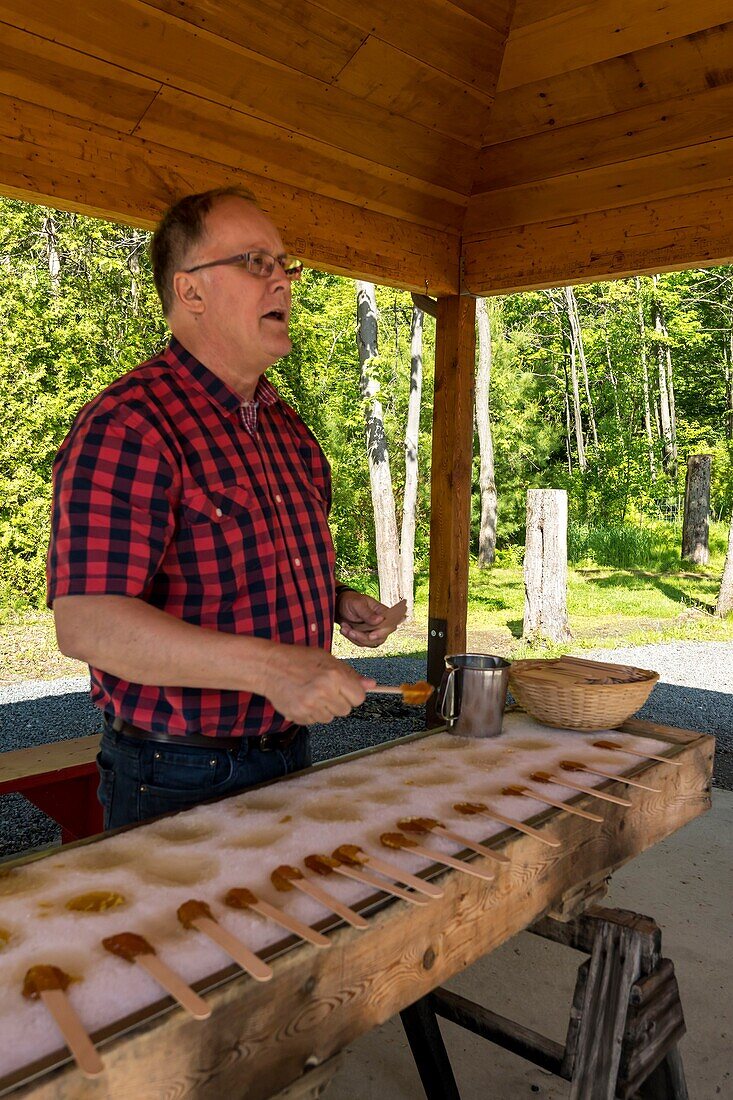 Kanada, Quebec, Trois-Rivières, Die Zuckerhütte Chez Dany