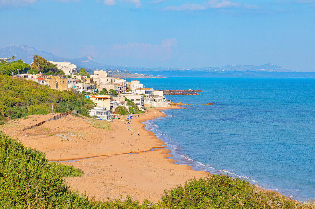 Marinella di Selinunte, Selinunte, Bezirk Trapani, Sizilien, Italien, Mittelmeerraum, Europa