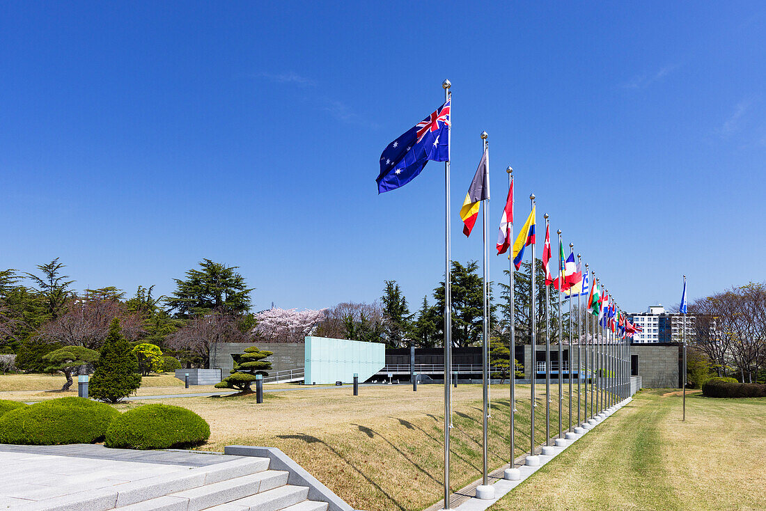 UN-Gedenkfriedhof, Busan, Südkorea, Asien