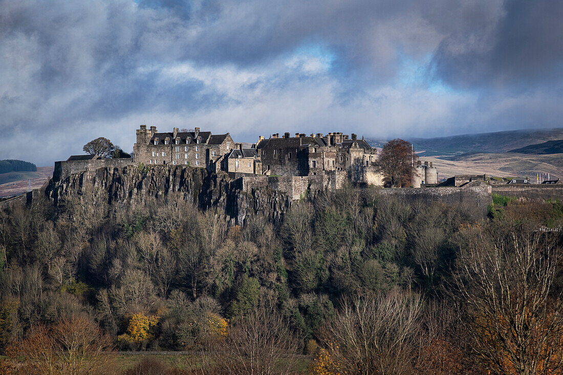 Stirling Castle im Herbst, Stirling, Stirlingshire, Schottland, Vereinigtes Königreich, Europa