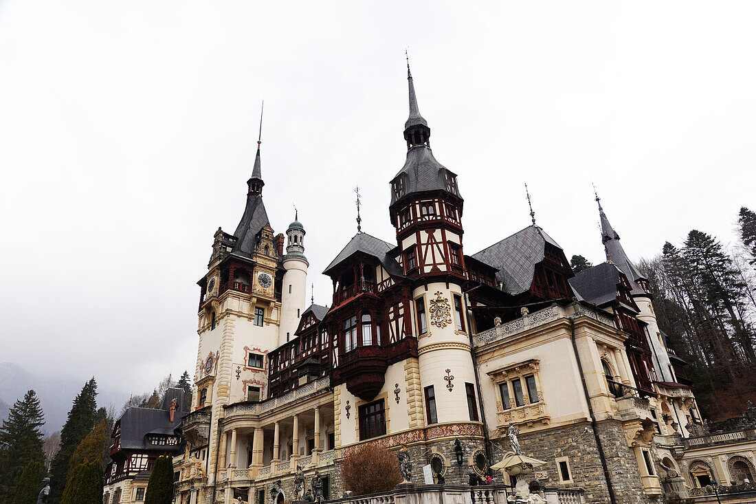 Peles Castle, Sinaia, Romania, Europe