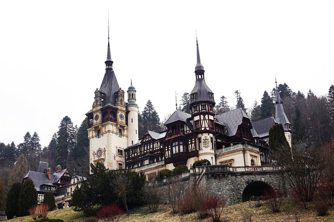 Peles Castle, Sinaia, Romania, Europe