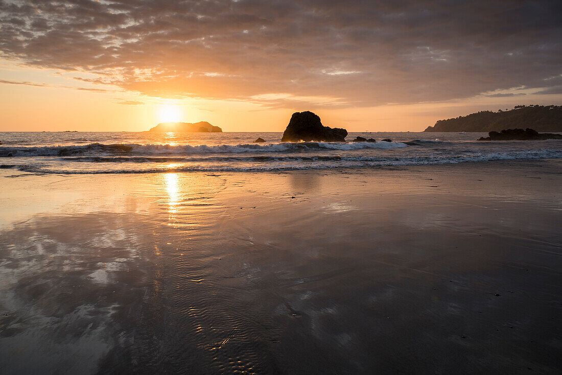 Strand von Manuel Antonio, Nationalpark Manuel Antonio, Provinz Puntarenas, Costa Rica, Mittelamerika