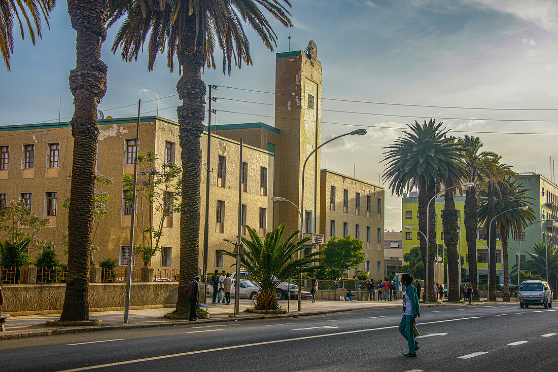 Town Hall of Asmara, Eritrea, Africa