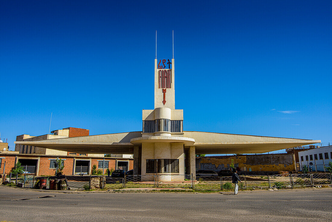 Fiat Tagliero Building, Asmara, Eritrea, Africa