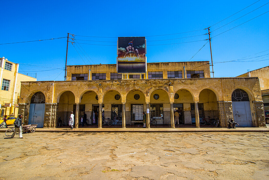 Fish market of Asmara, Eritrea, Africa