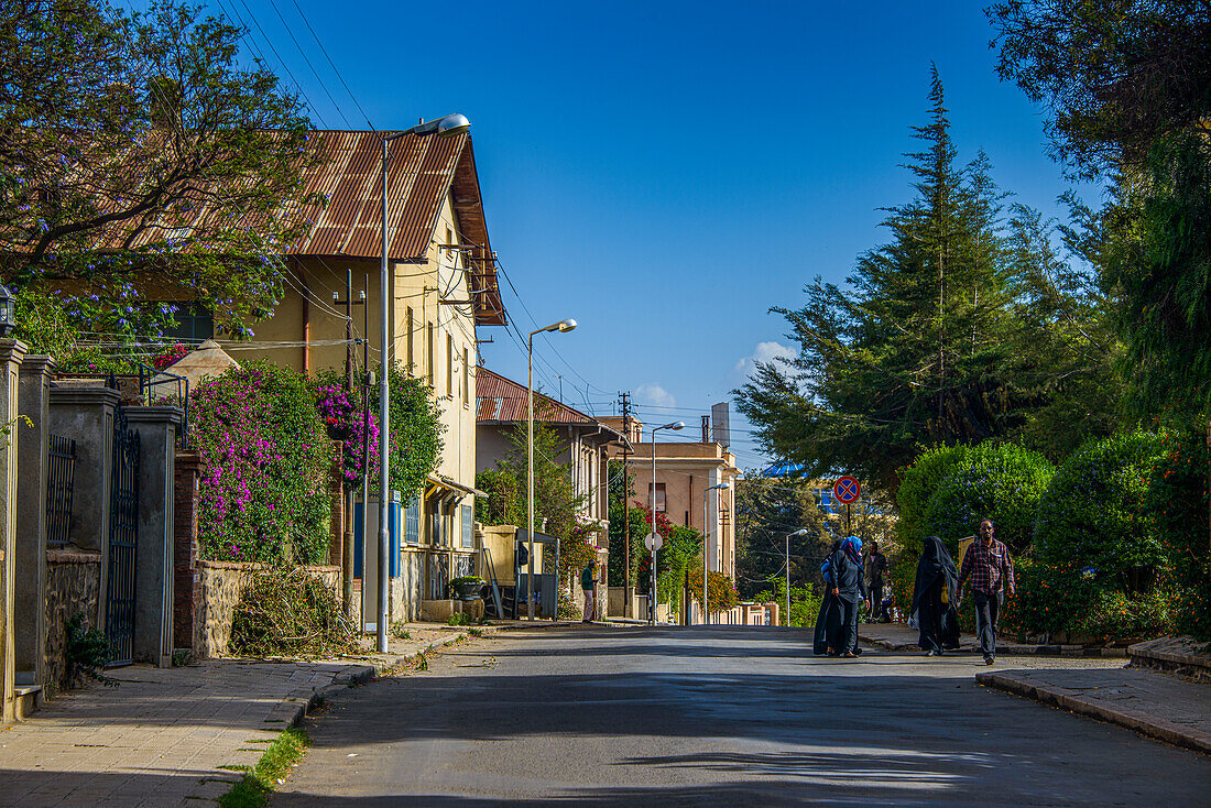 Italian colonial architecture, Asmara, Eritrea, Africa