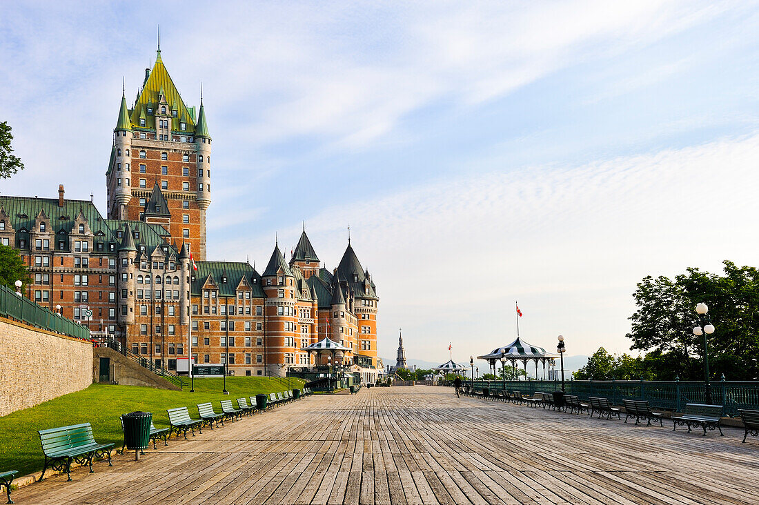 Fairmont Le hateau Frontenac, Alt-Quebec, UNESCO-Weltkulturerbe, Quebec, Kanada, Nordamerika