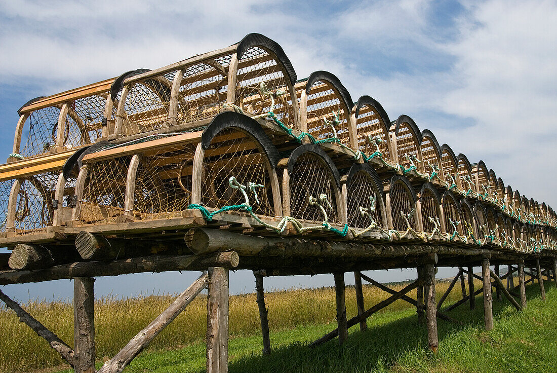 Hummerkutter, Insel Cap aux Meules, Magdalenen-Inseln, Sankt-Lorenz-Golf, Provinz Québec, Kanada, Nordamerika