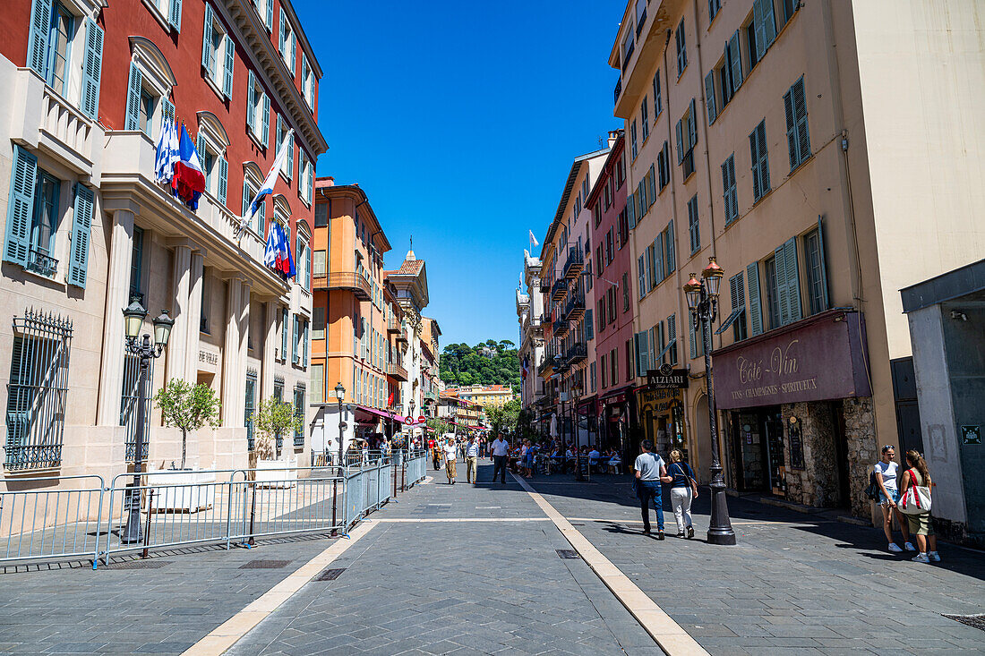 Historisches Stadtzentrum, Nizza, UNESCO-Welterbe, Alpes Maritimes, Côte d'Azur, Frankreich, Europa