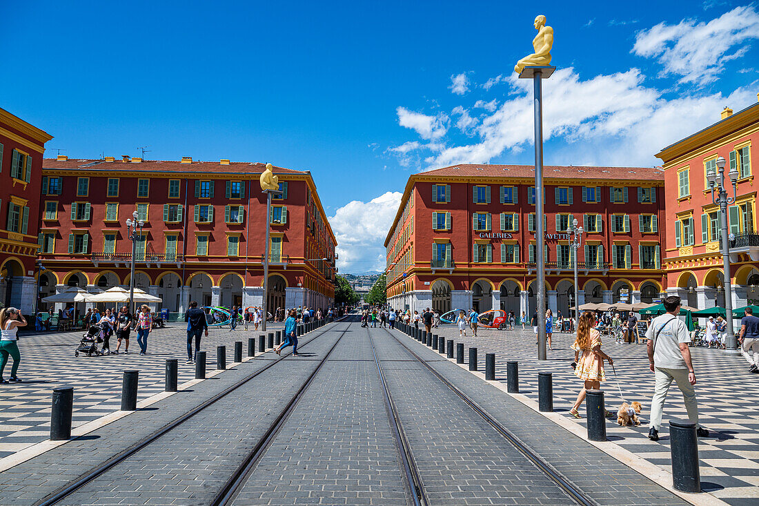 Historic town center, Nice, UNESCO World Heritage Site, Alpes Maritimes, French Riviera, France, Europe