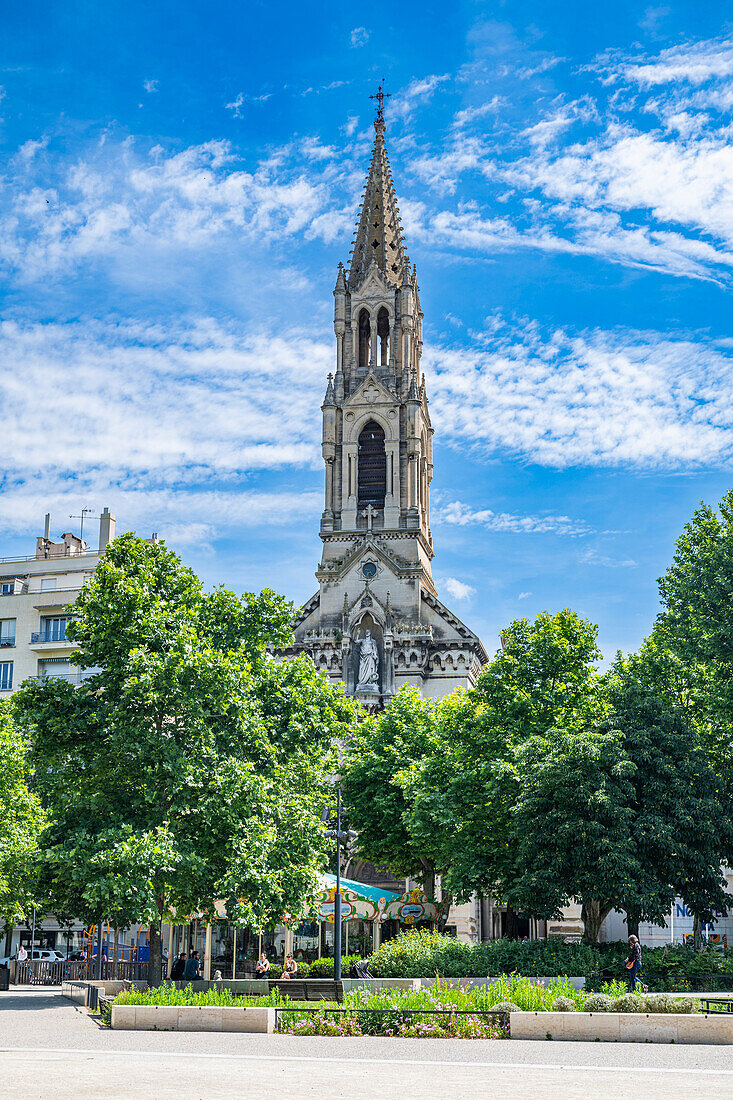 Church of Sainte Perpetue, Nimes, Gard, Occitania, France, Europe