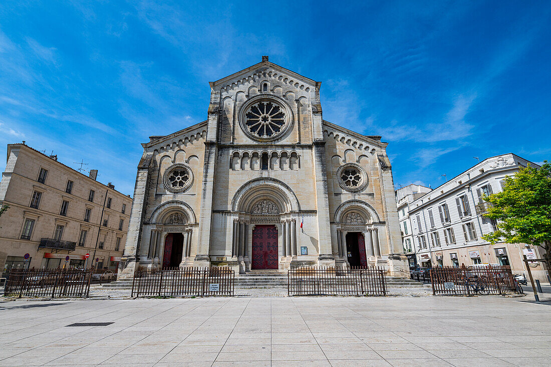 Saint-Paul-Kirche, Nimes, Gard, Okzitanien, Frankreich, Europa