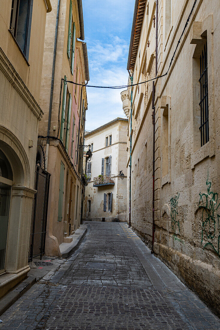 Altstadt von Arles, Bouches du Rhone, Provence-Alpes-Côte d'Azur, Frankreich, Europa