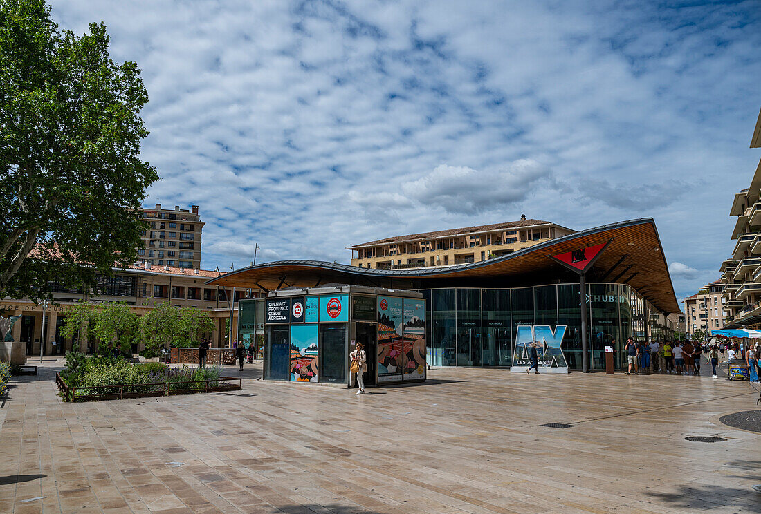 Altes Stadtzentrum von Aix en Province, Bouches du Rhone, Provence-Alpes Maritimes-Cote d'Azur, Frankreich, Europa