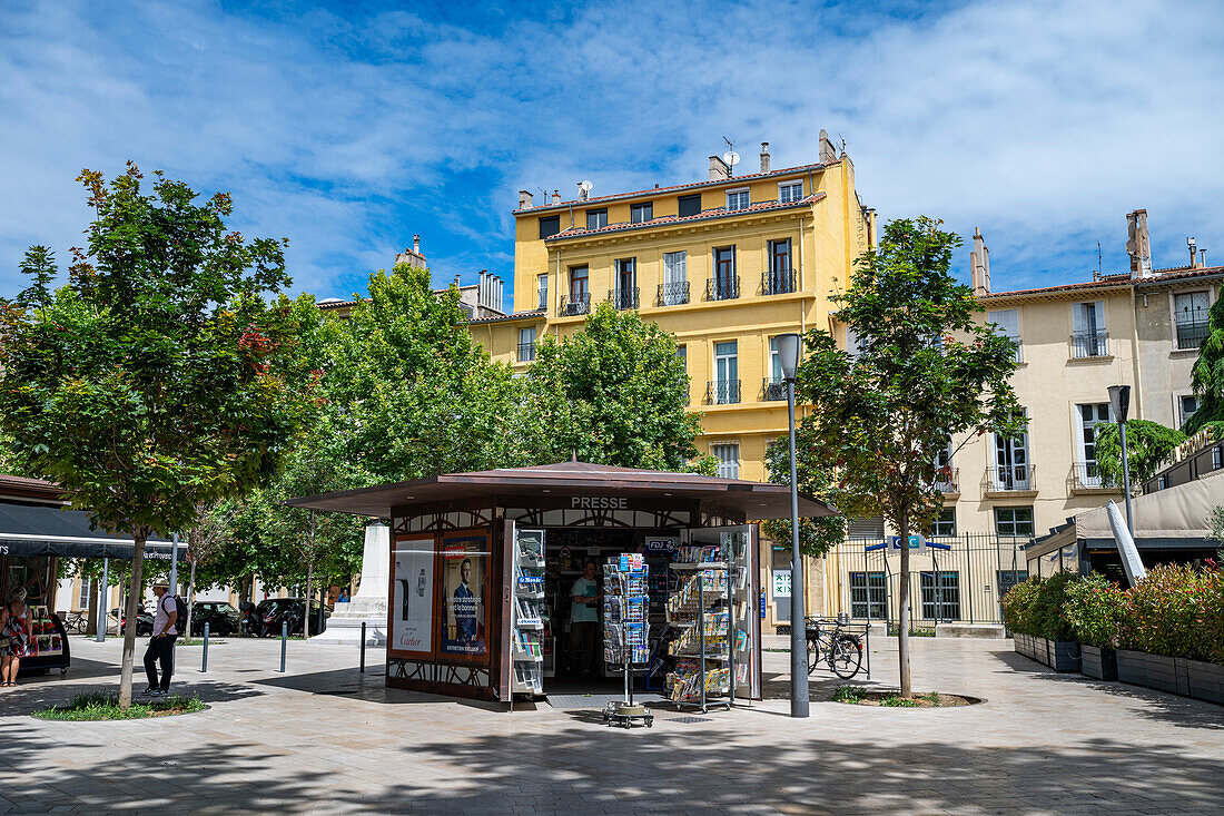 Altstadt von Aix en Province, Bouches du Rhone, Provence-Alpes Maritimes-Cote d'Azur, Frankreich, Europa