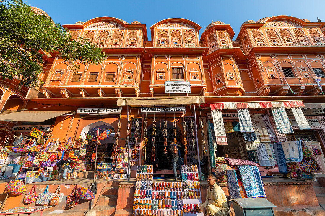 Shoe Vendor, Jaipur, Rajasthan, India, South Asia, Asia