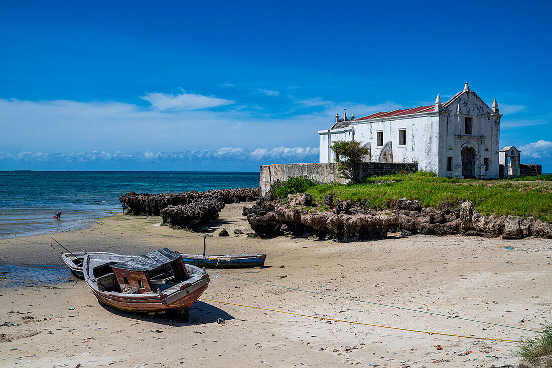 Church of San Antonio, Island of Mozambique, UNESCO World Heritage Site, Mozambique, Africa