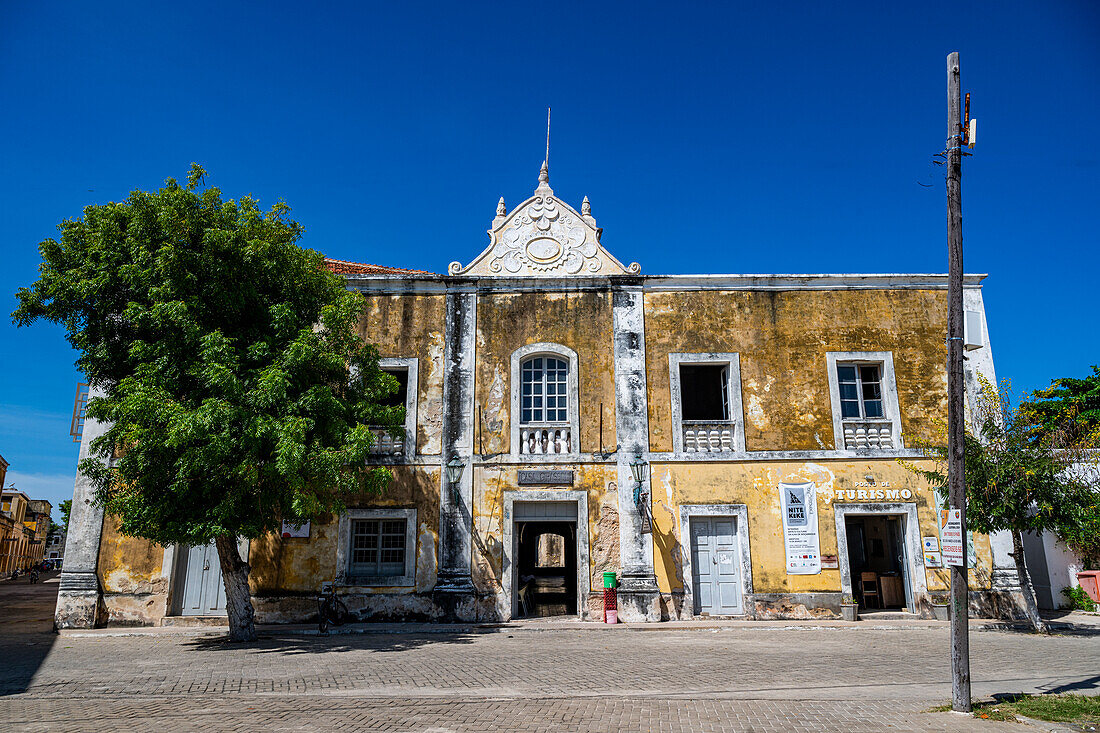 Historische Häuser auf der Insel Mosambik, UNESCO-Welterbestätte, Mosambik, Afrika