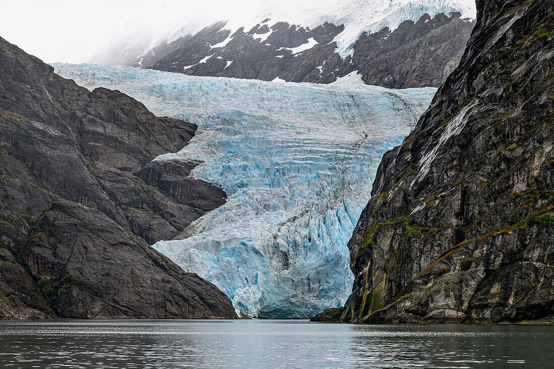 Aguila-Gletscher, Feuerland, Chile, Südamerika