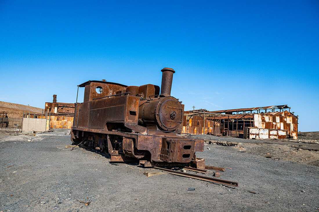 Humberstone Saltpeter Works, UNESCO World Heritage Site, northern Atacama, Chile, South America