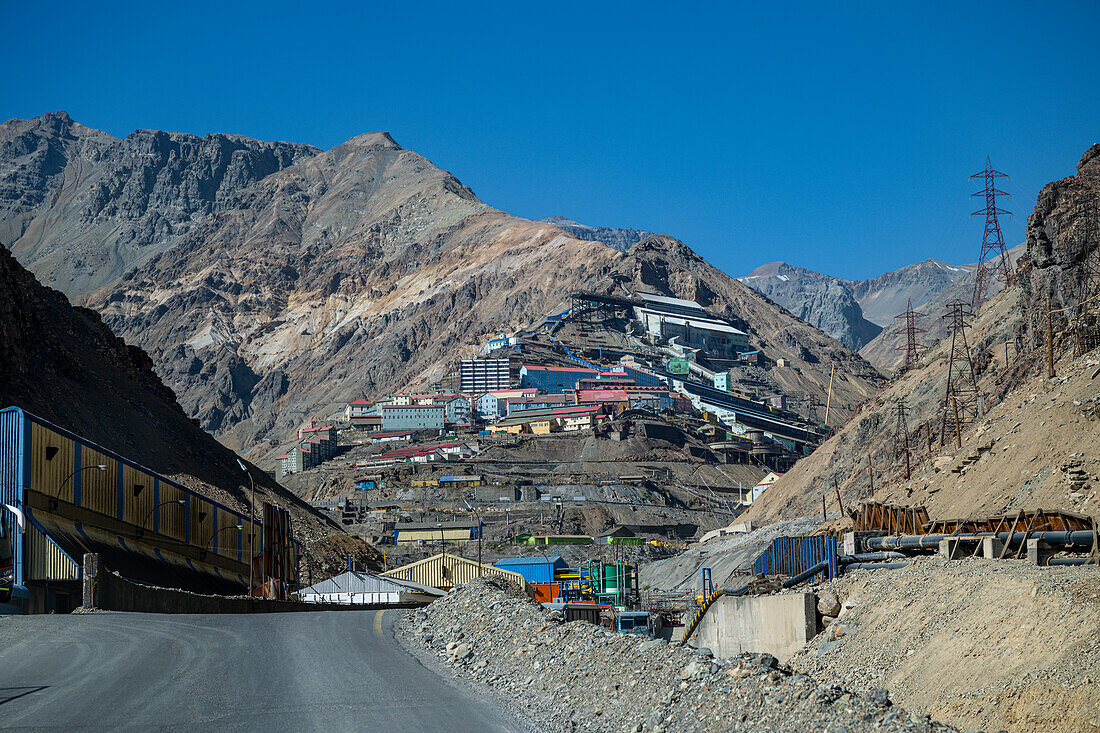 Sewell Mining Town, UNESCO-Welterbestätte, Chile, Südamerika