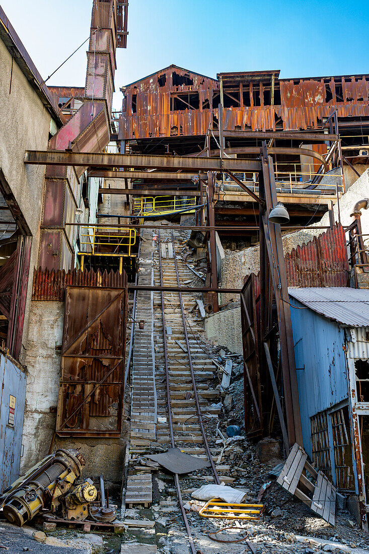 Sewell Mining Town, UNESCO-Welterbestätte, Chile, Südamerika