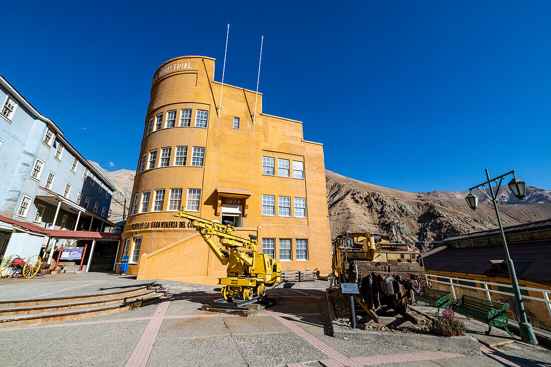 Sewell Mining Town, UNESCO-Welterbestätte, Chile, Südamerika