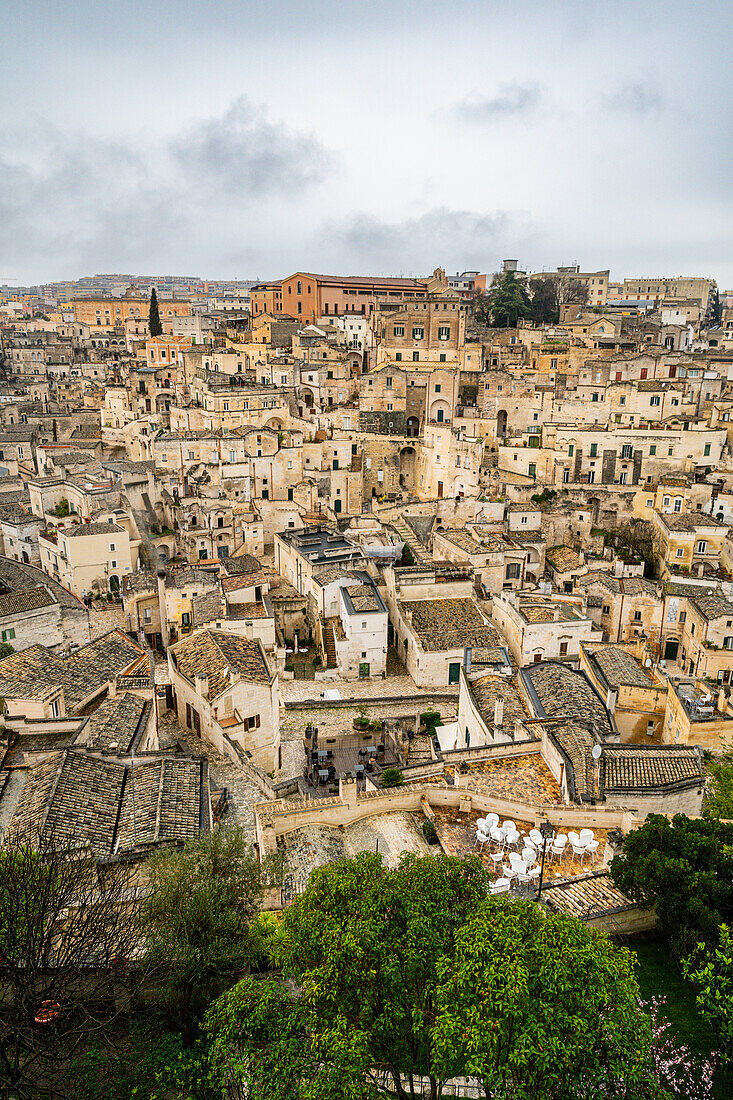 Sassi di Matera, UNESCO-Welterbestätte, Basilikata, Italien, Europa