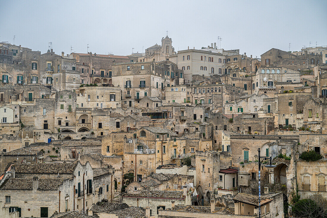 Sassi di Matera, UNESCO-Welterbestätte, Basilikata, Italien, Europa