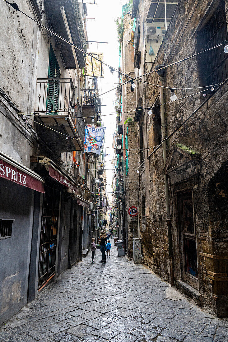 The historic Centre of Naples (Napoli), UNESCO World Heritage Site, Campania, Italy, Europe