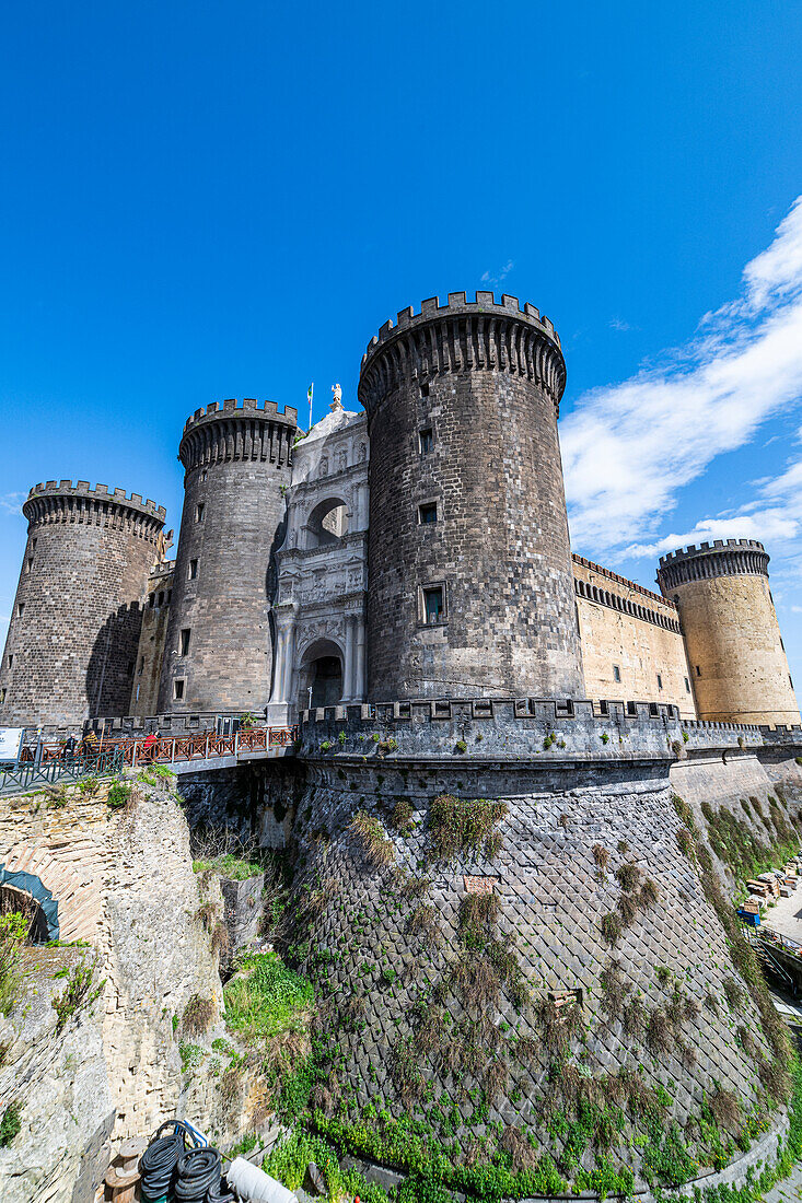 Castel Nuovo, the historic Centre of Naples (Napoli), UNESCO World Heritage Site, Campania, Italy, Europe