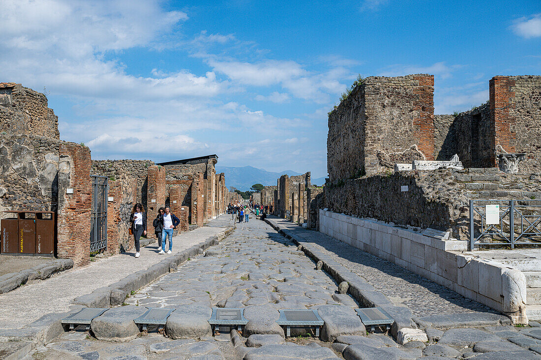 Pompeji, UNESCO-Welterbestätte, Kampanien, Italien, Europa