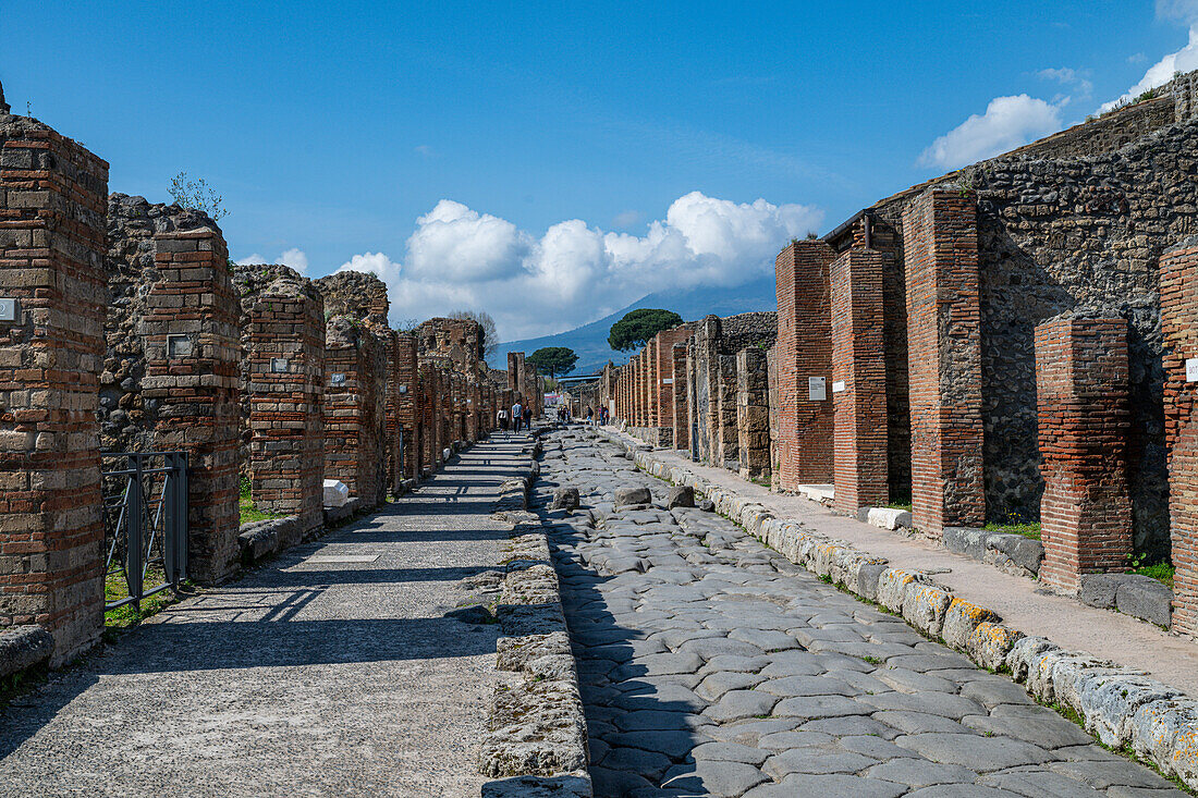 Pompeji, UNESCO-Welterbestätte, Kampanien, Italien, Europa