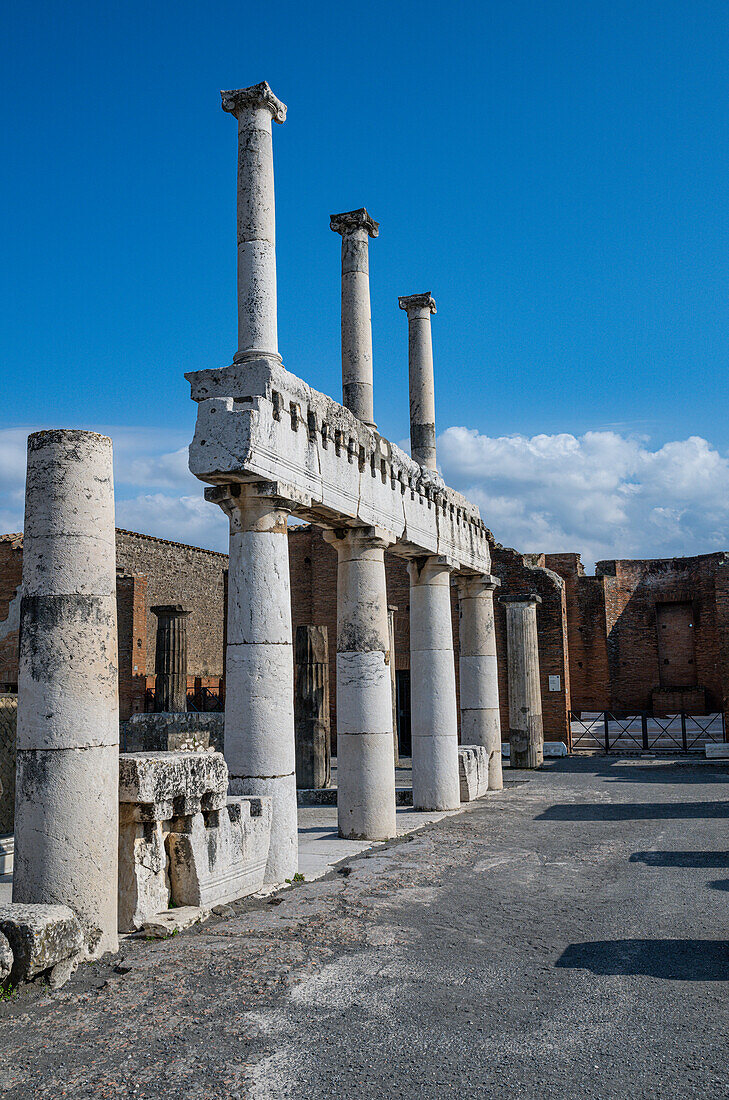 Pompeii, UNESCO World Heritage Site, Campania, Italy, Europe