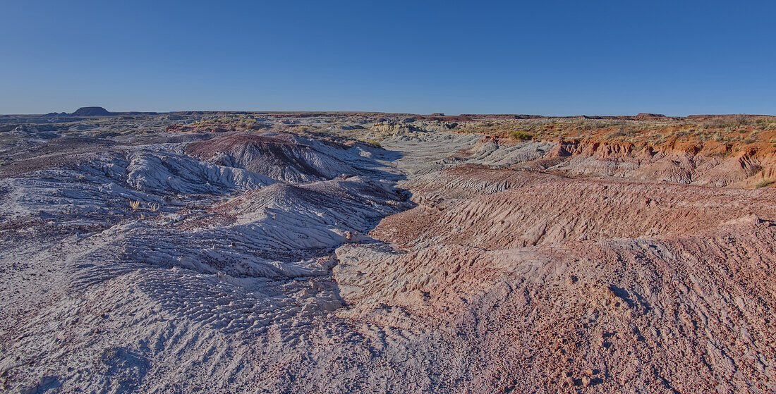 Goblin Garden west of Hamilili Point in Petrified Forest National Park, Arizona, United States of America, North America