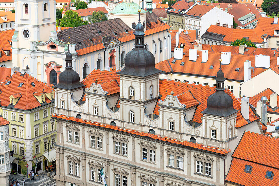 Malostranska beseda, Malostranske namesti square, Lesser Town, UNESCO World Heritage Site, Prague, Bohemia, Czech Republic (Czechia), Europe