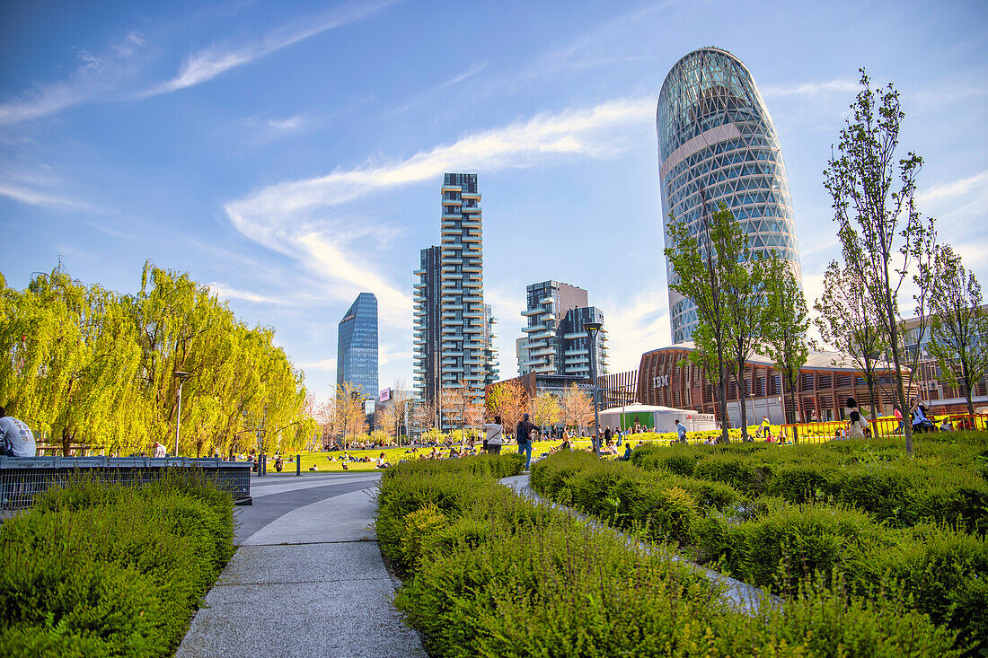 Stadtteil Porta Nuova, Mailand, Lombardei, Italien, Europa