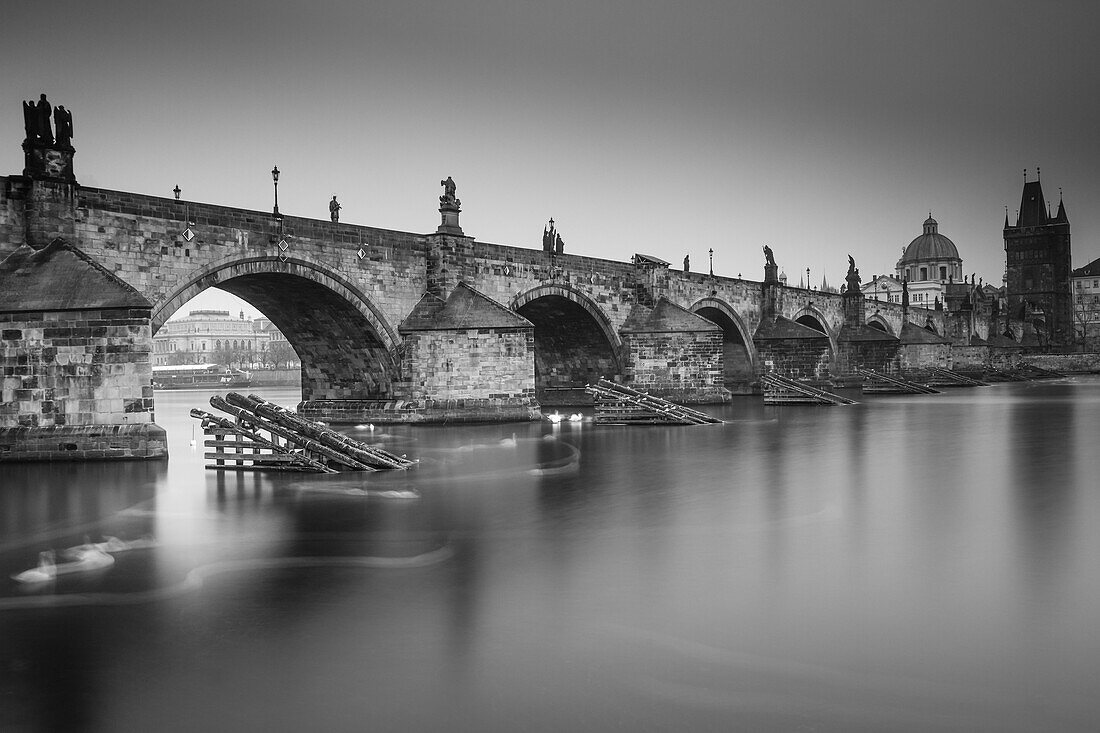 Charles Bridge, UNESCO World Heritage Site, Old Town, Prague, Czechia, Europe