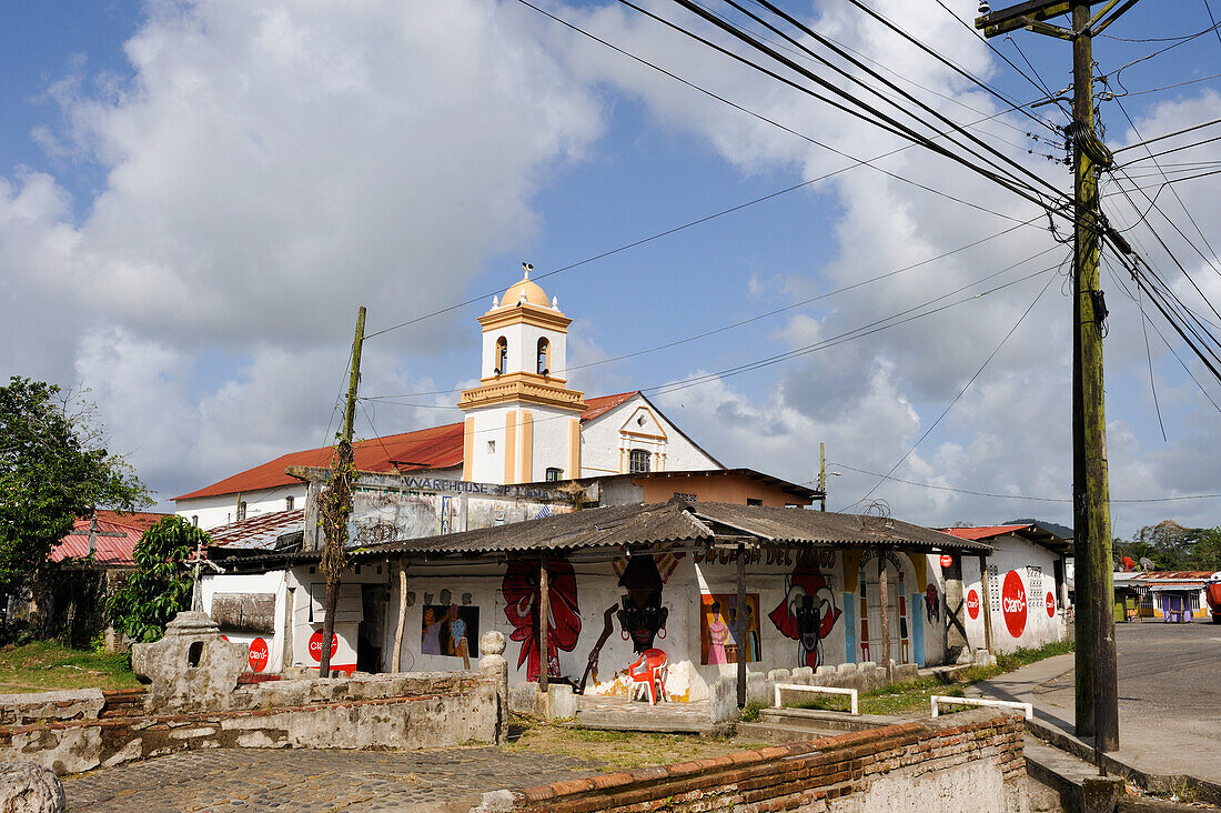 Ortschaft Portobelo, Provinz Colon, Republik Panama, Mittelamerika