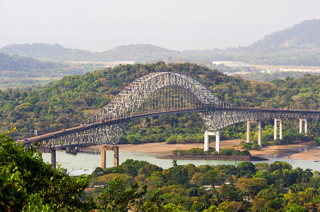 Bridge of the Americas, Panama City, Republic of Panama, Central America