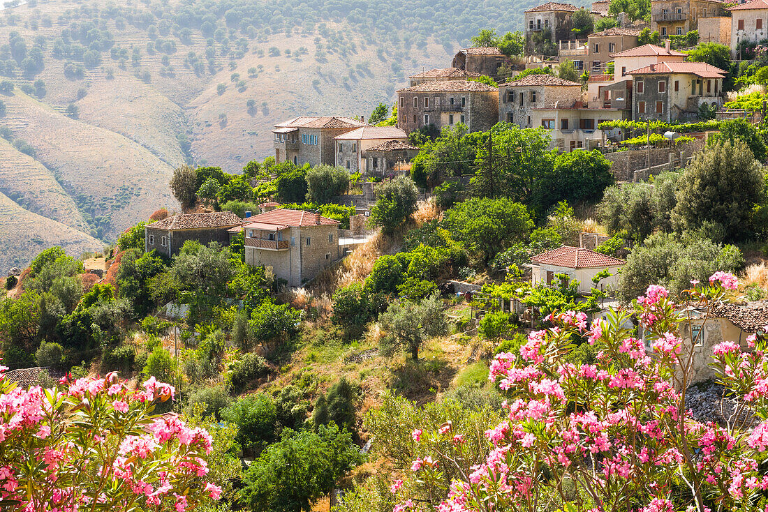 Upper (Old) Qeparo, Ionian Coast, Albania, Europe