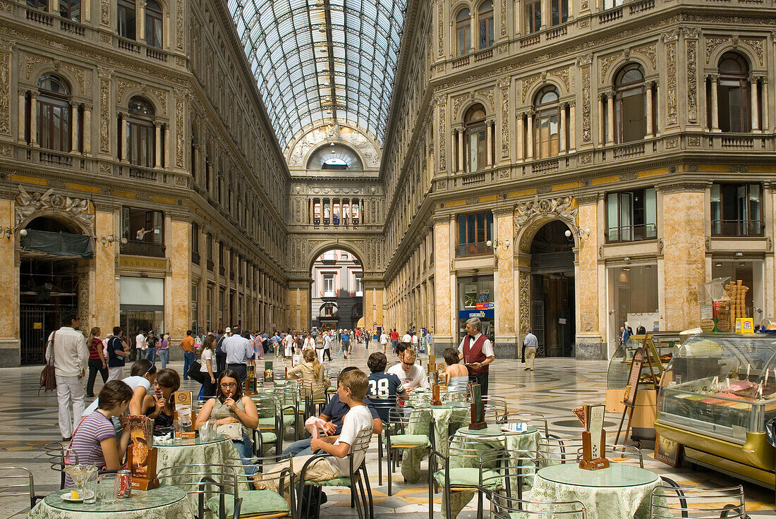 Galleria Umberto I, Neapel, Region Kampanien, Italien, Europa