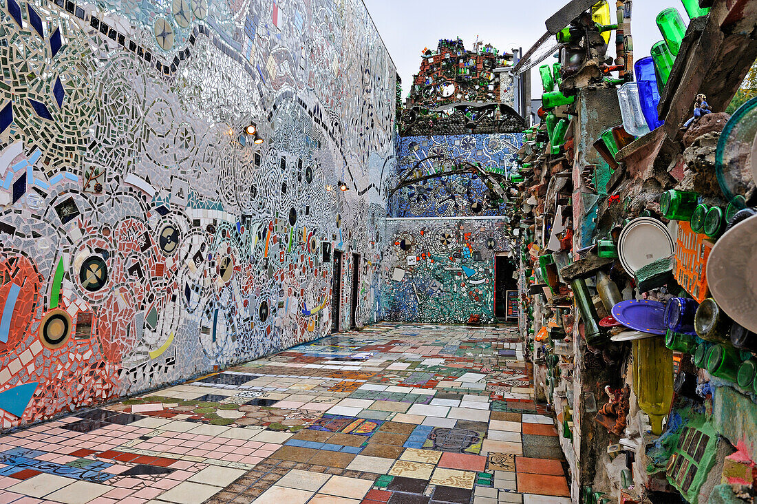 Philadelphia Magic Gardens, 1020 South Street, Philadelphia, Commonwealth of Pennsylvania, Vereinigte Staaten von Amerika, Nordamerika